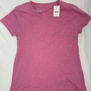 J. Crew Short Sleeve Tee in Pink